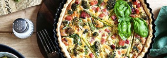 Zelený quiche 